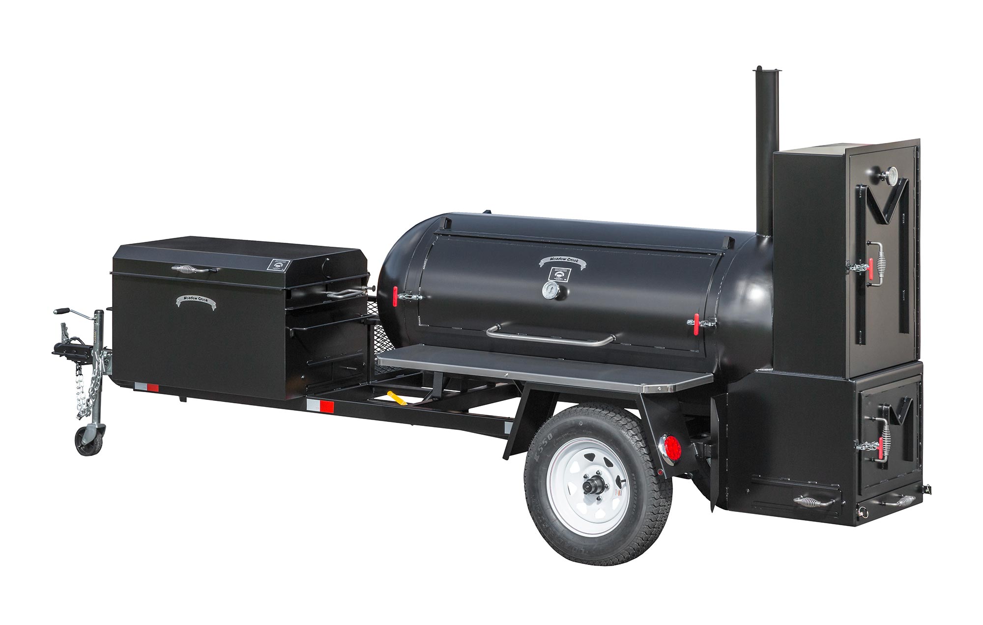 Meadow Creek BBQ144 Commercial Chicken Cooker Trailer (4 pit) - Meadow  Creek Barbecue Supply