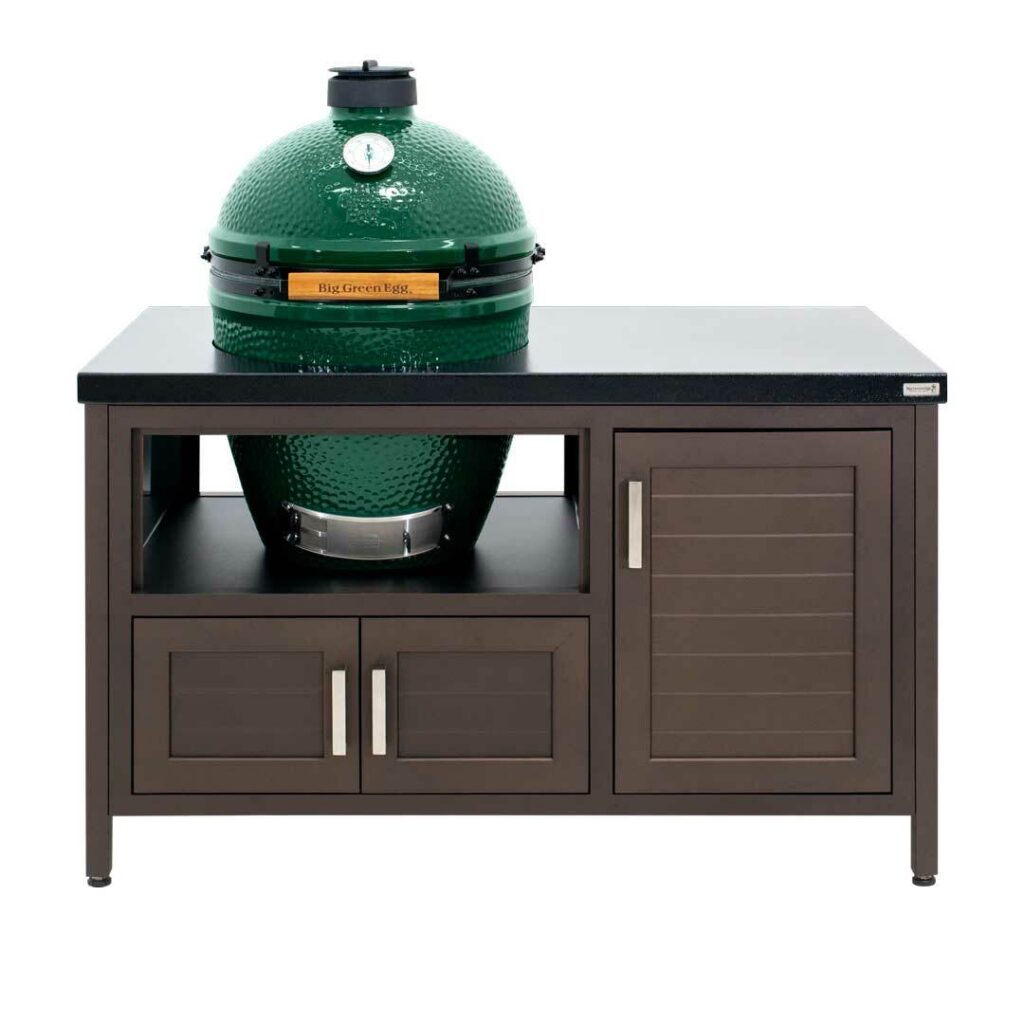 Big Green Egg 53" Modern FarmhouseStyle Custom EGG Table Mason Dixon