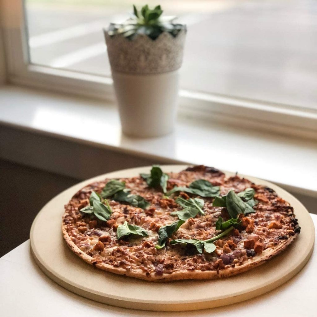 Outset Round Pizza Grill Stone Mason Dixon BBQ Services