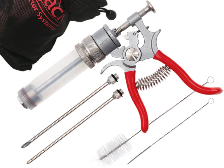 SpitJack - Magnum Meat Injector Gun w 2 Needles — The BBQ Maestros