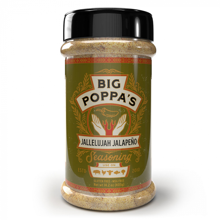 Big Poppa's Jallelujah Jalapeño Garlic Seasoning - Mason Dixon BBQ