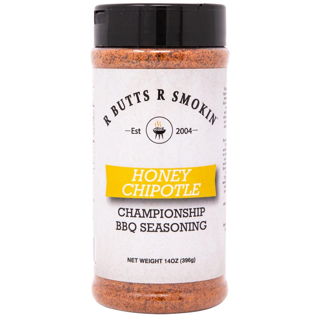 R Butts R Smokin' Honey Chipotle BBQ Seasoning Mason Dixon BBQ Services