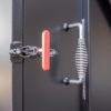 Positive-Lock Latch and Cool-to-the-Touch Handle on Warming Box Door