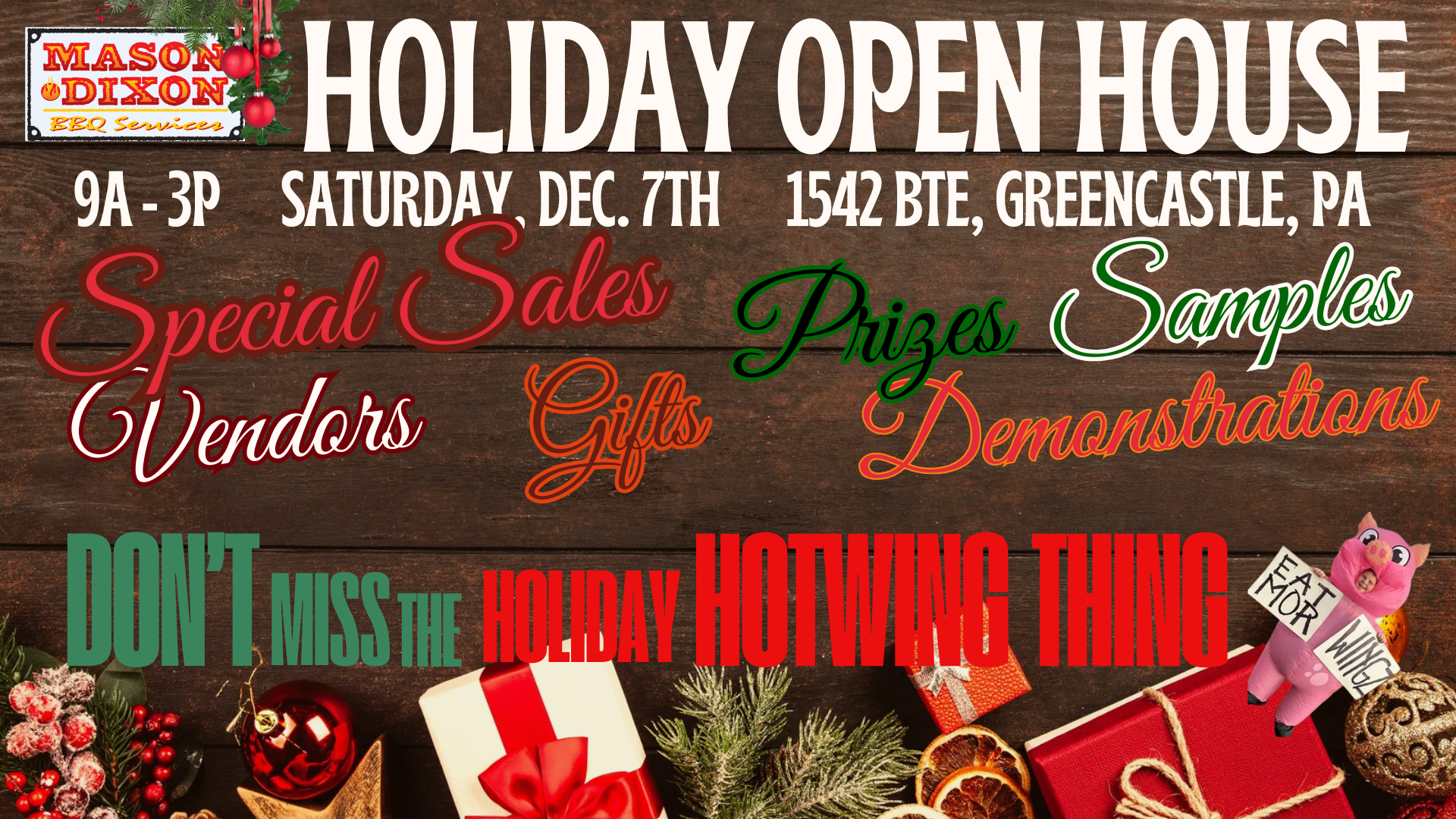 2024 Christmas Open House – Greencastle