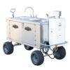 Meadow Creek 3-Bowl Cleanup Sink With Optional Wagon Chassis