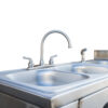 Meadow Creek 3-Bowl Cleanup Sink