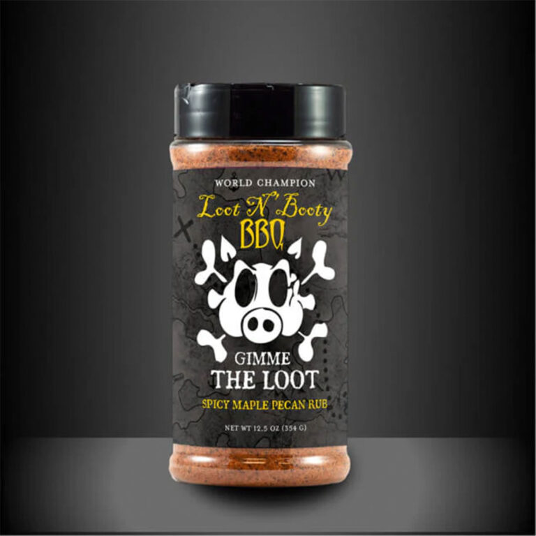 Loot N' Booty BBQ Gimme The Loot Spicy Maple Pecan Rub