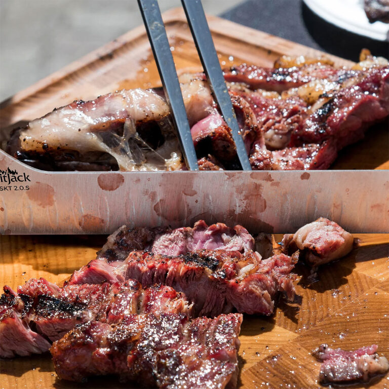 SpitJack BRSKT 2.0S Offset Brisket Slicing Knife