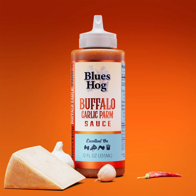 Blues Hog Buffalo Garlic Parm BBQ Sauce - 12 oz Squeeze Bottle