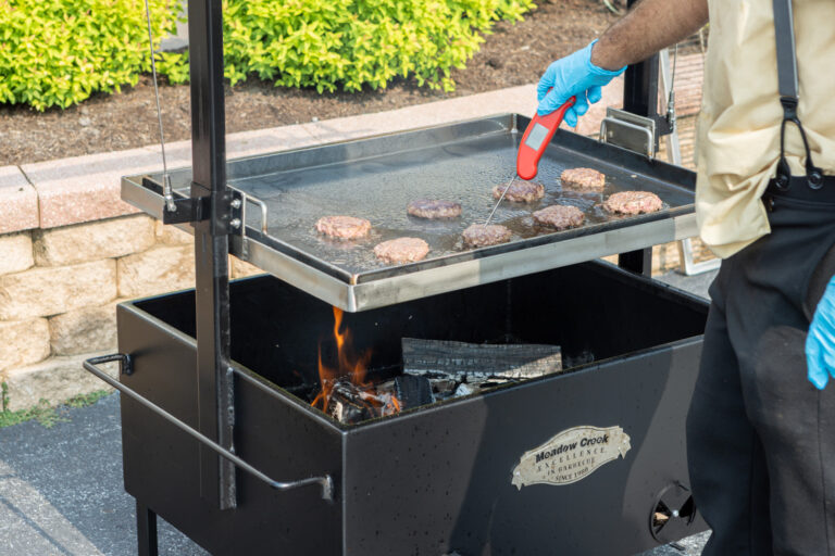 Optional Griddle on Meadow Creek SMFP34 Fire Pit