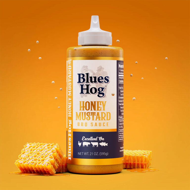 Blues Hog Honey Mustard BBQ Sauce - 21 oz Squeeze Bottle