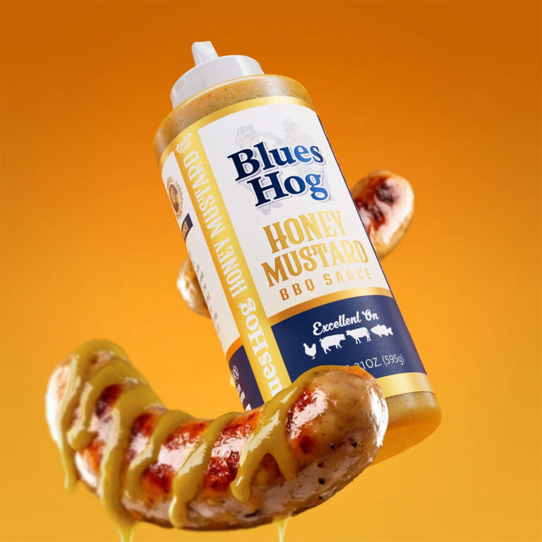 Blues Hog Honey Mustard BBQ Sauce - 21 oz Squeeze Bottle