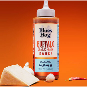 Blues Hog Buffalo Garlic Parm BBQ Sauce - 12 oz Squeeze Bottle