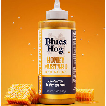 Blues Hog Honey Mustard BBQ Sauce - 21 oz Squeeze Bottle