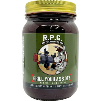Grill Your Ass Off RPG Salted Vodka Rib Glaze