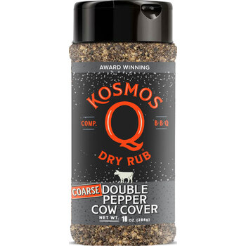 Kosmos Q Double Pepper Coarse Cow Cover Dry Rub