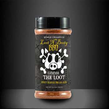 Loot N' Booty BBQ Gimme The Loot Spicy Maple Pecan Rub