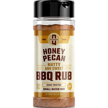 Q Sauce Honey Pecan Nutty & Sweet BBQ Rub