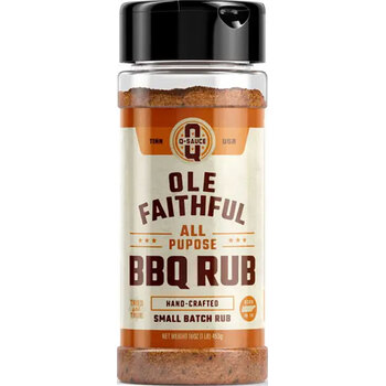 Q Sauce Ole Faithful All-Purpose BBQ Rub