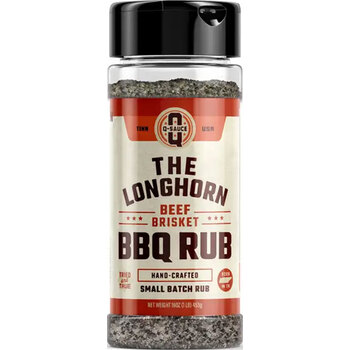 Q Sauce The Longhorn Beef Brisket BBQ Rub