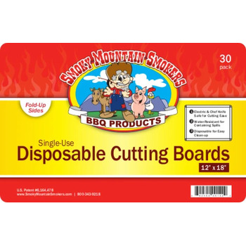 Smoky Mountain Smokers Large Disposable Cutting Board - 18" x 24"
